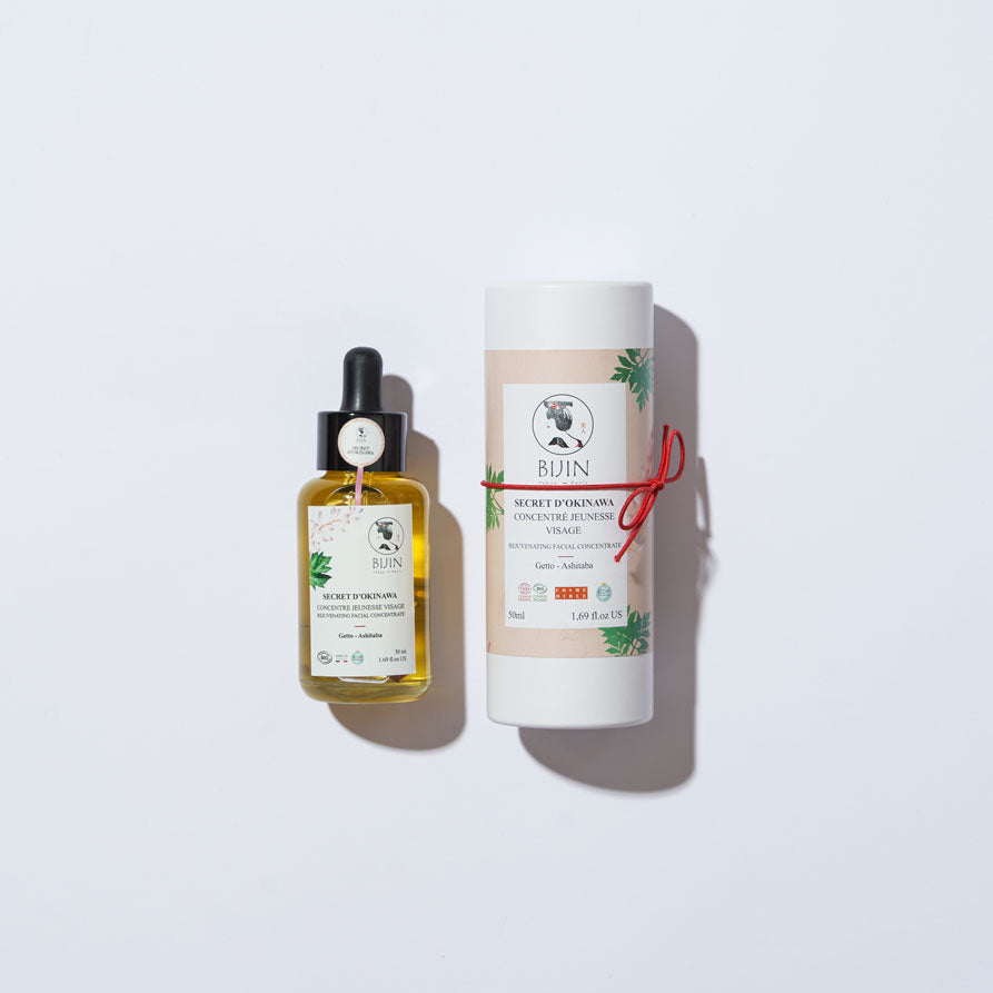 Concentré jeunesse, huile visage anti-âge bio -Getto et Ashitaba-