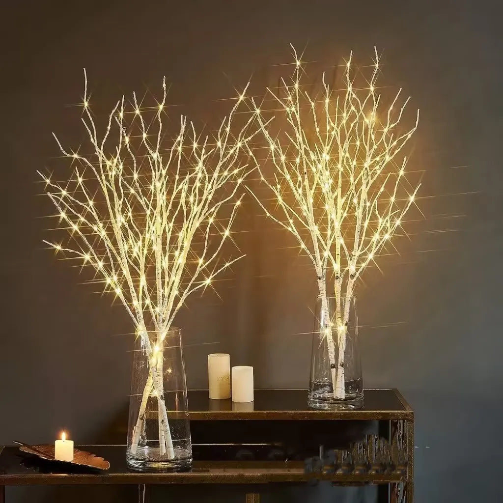 1 guirlande lumineuse LED en forme de branche