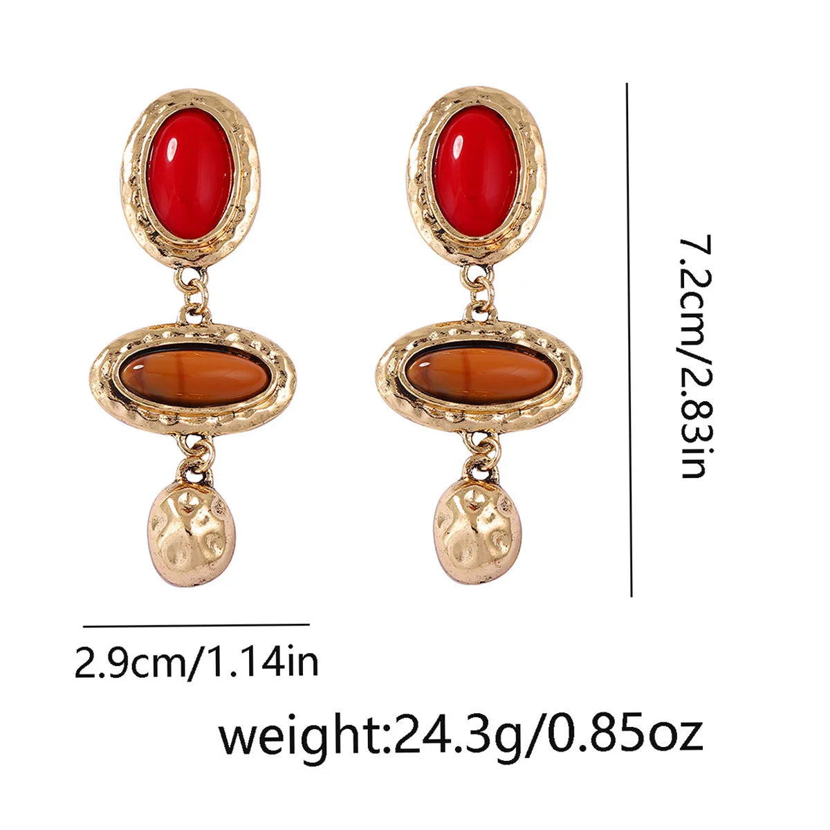 Boucles d'oreilles géométrique