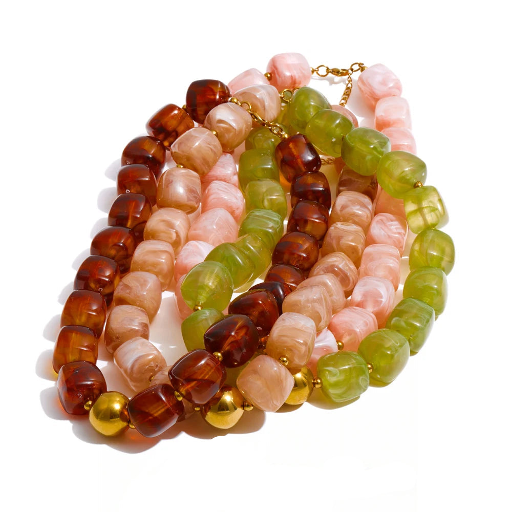 Collier Bracelet en acier inoxydable