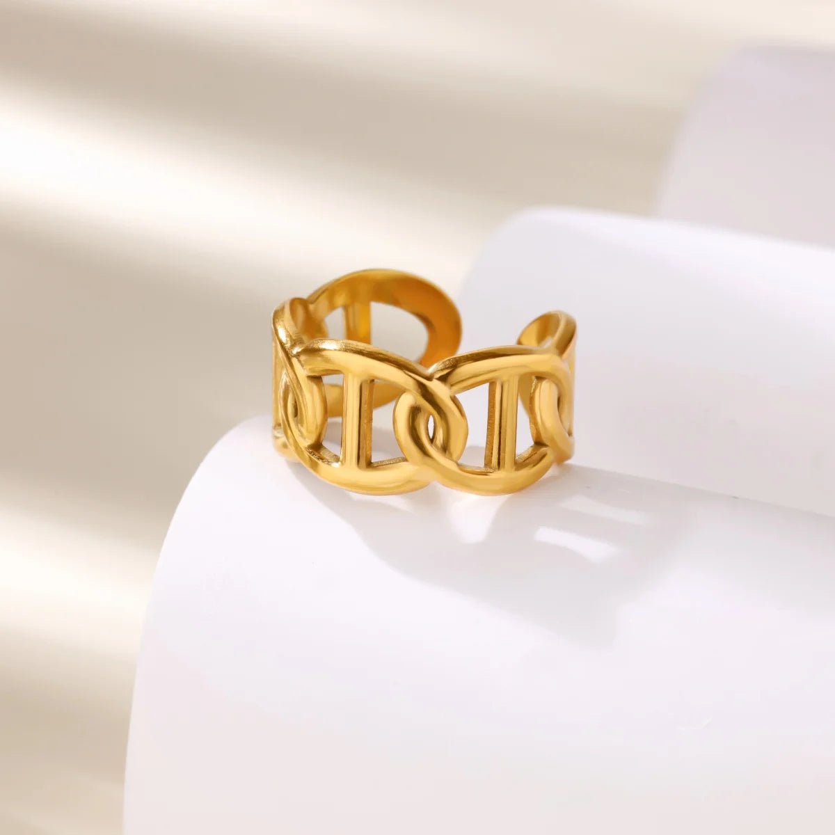 Bague en acier inoxydable