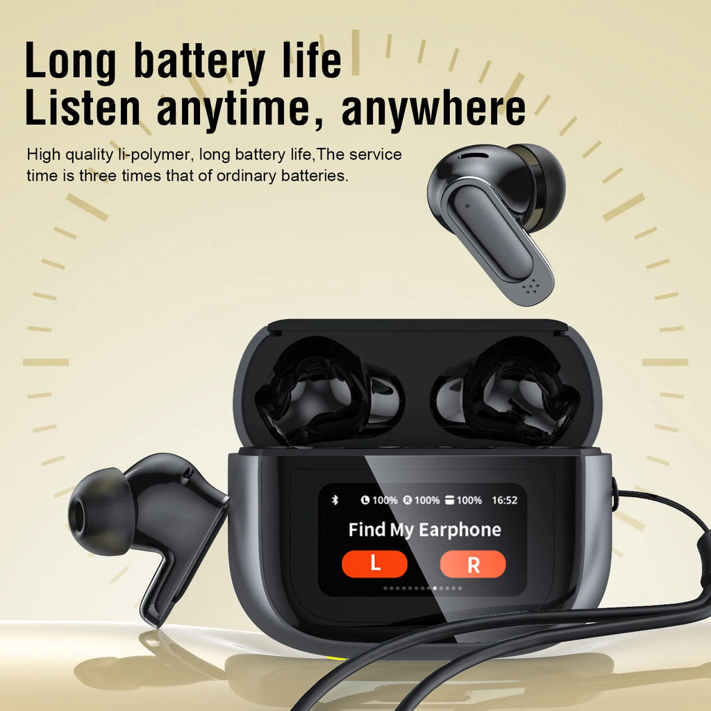 Ecouteurs Bluetooth numériques intelligents