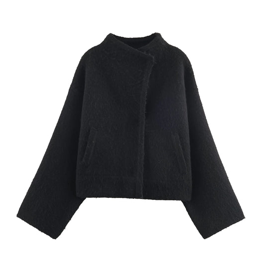 Veste bombardier tricotée