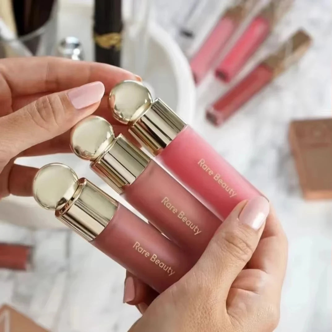 Rare beauté liquide Blush soyeux et glisse sur douceur longue durée maquillage dodu espoir amour virtue heureuse merveille vautelle