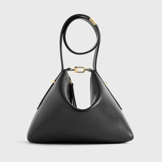 Sacs à bracelets en cuir biseauté