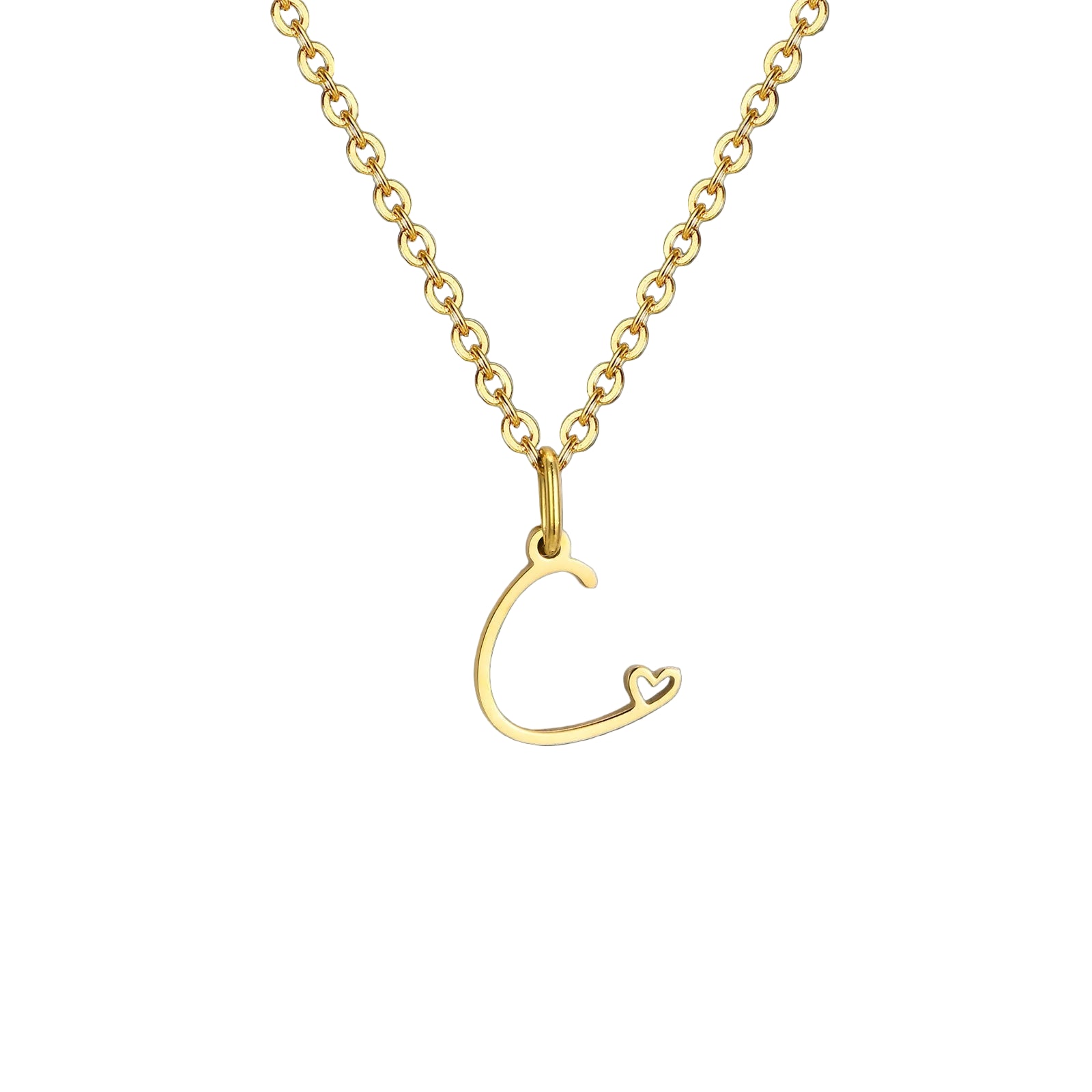 Colliers à breloques en lettres