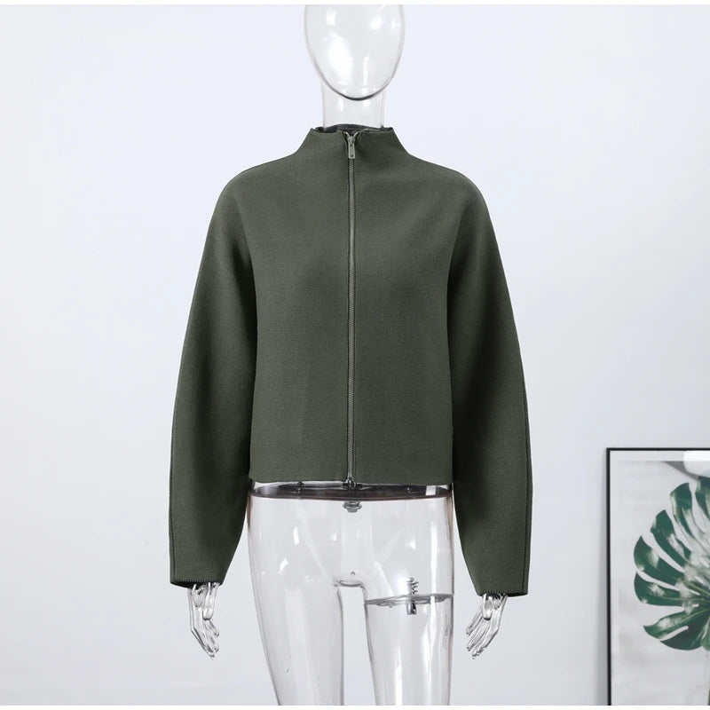 Veste courte en tricot