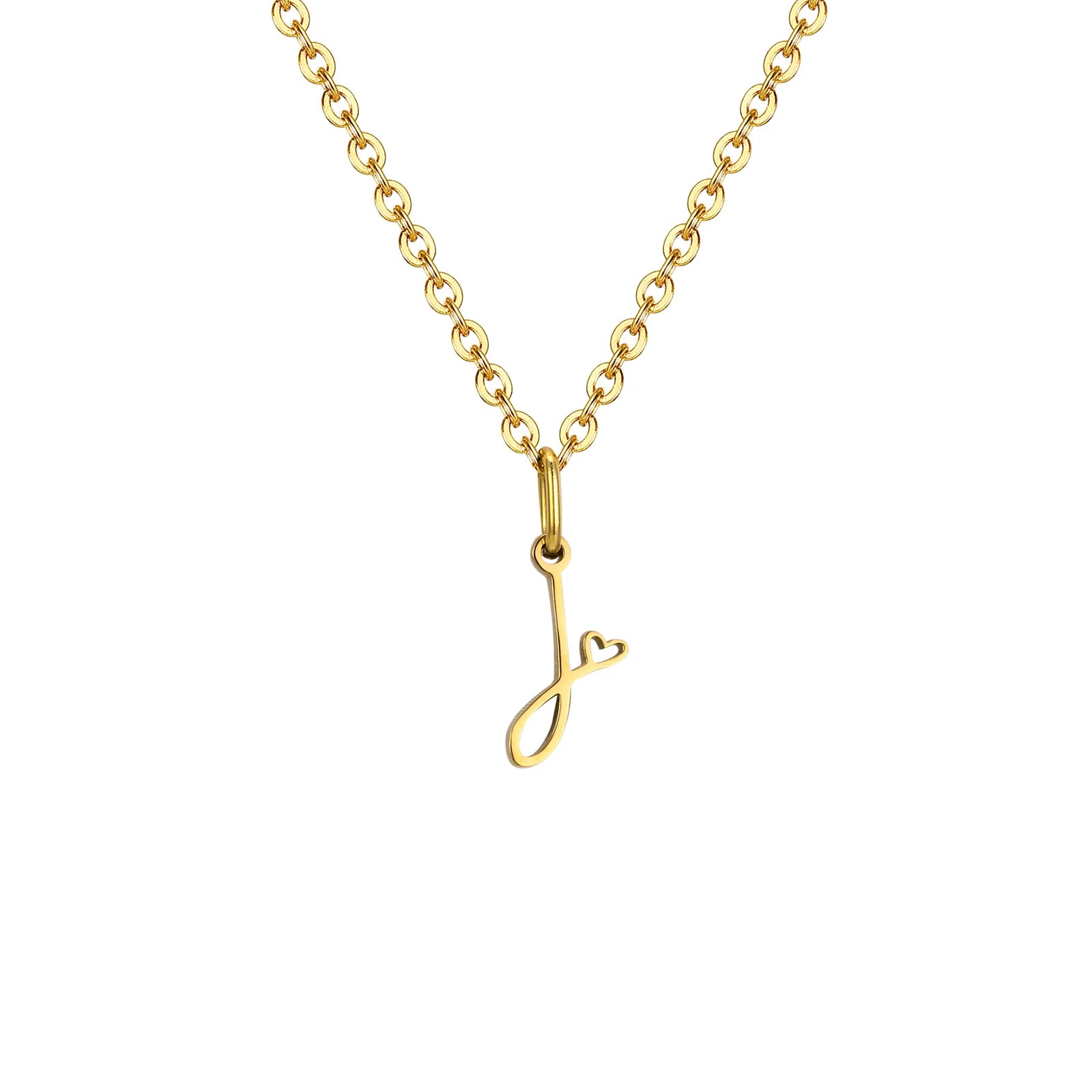 Colliers à breloques en lettres