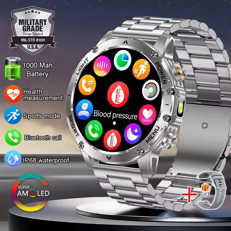 Montre intelligente IP68 étanche GPS Bluetooth