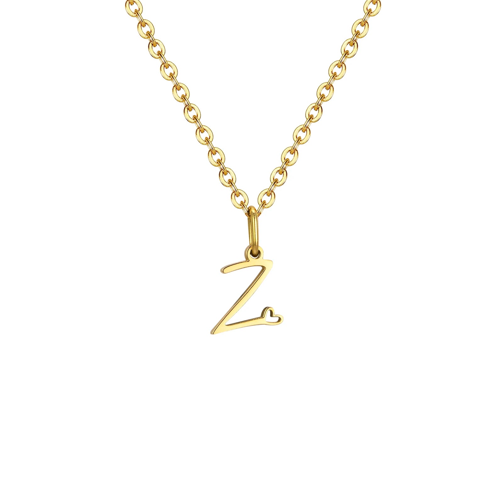 Colliers à breloques en lettres