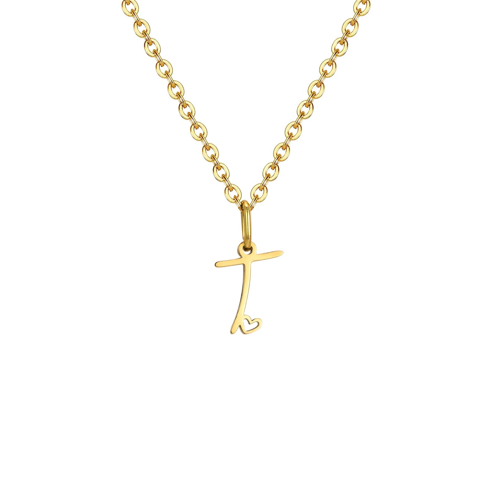 Colliers à breloques en lettres