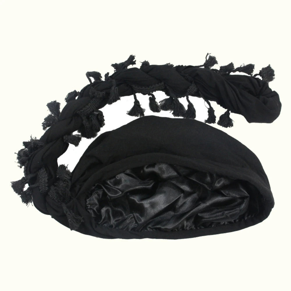 Double Satin Turban
