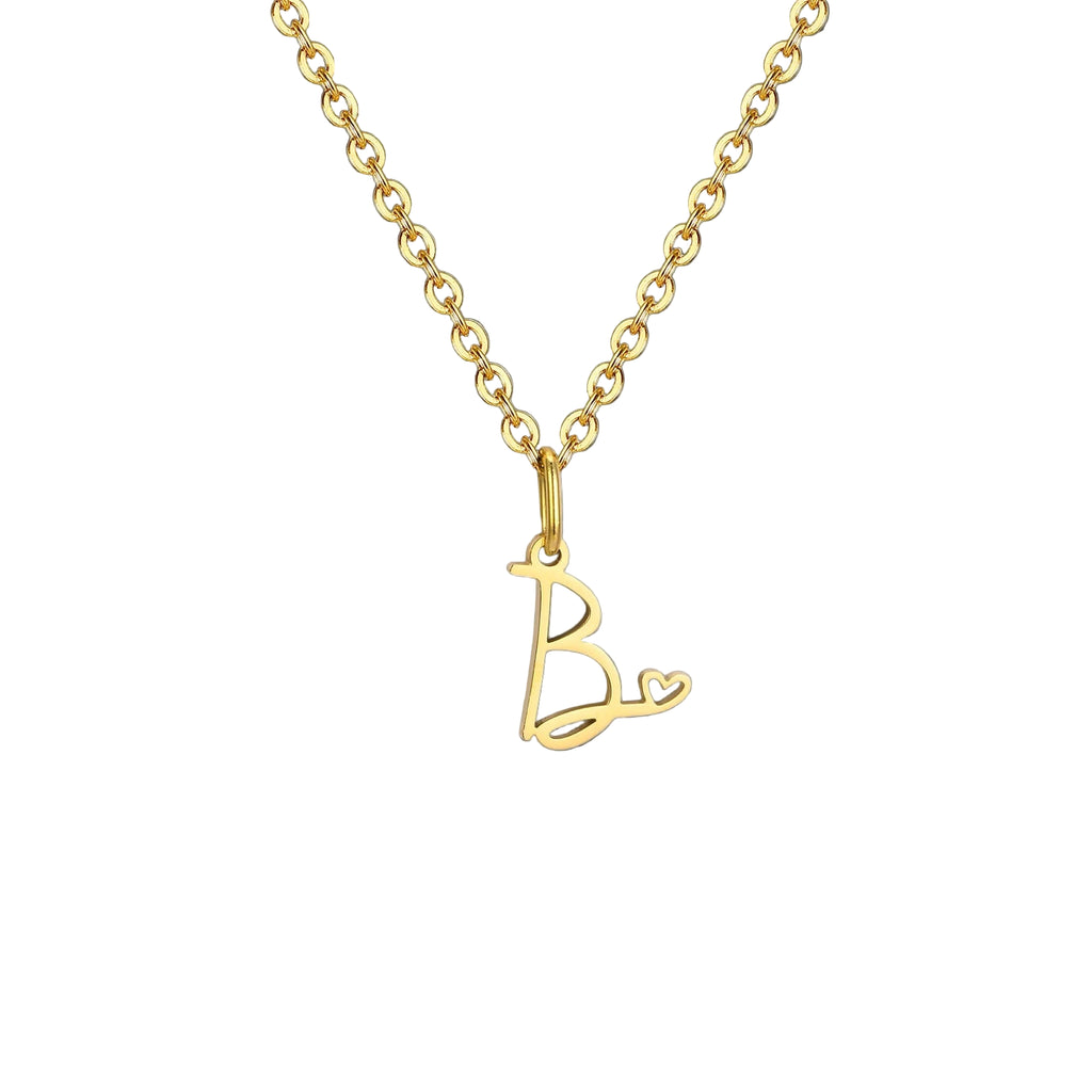 Colliers à breloques en lettres