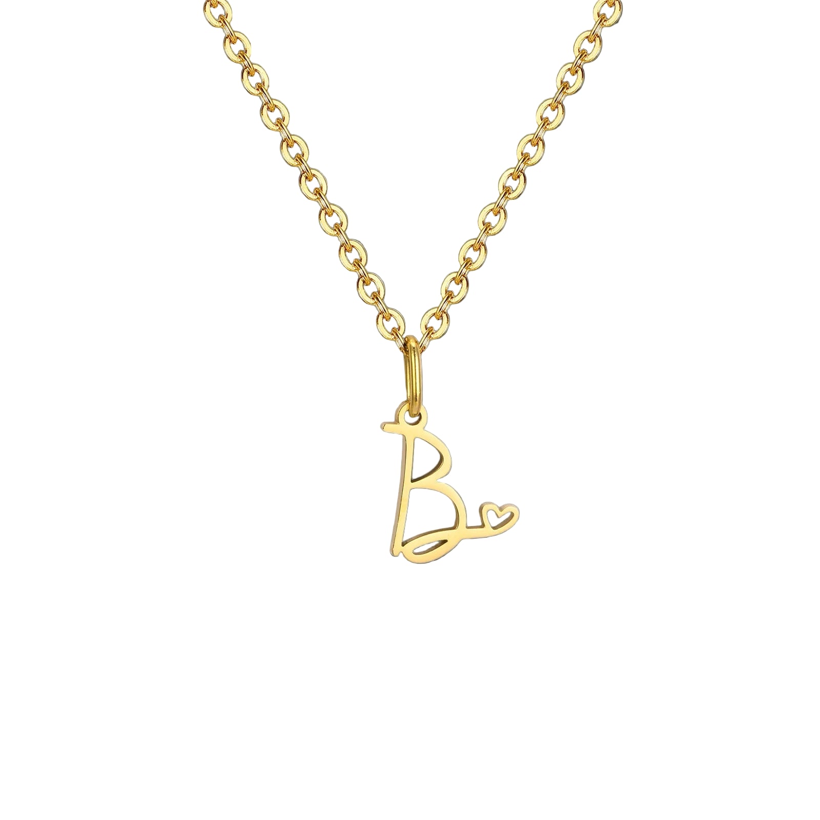 Colliers à breloques en lettres