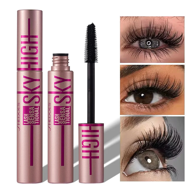 Mascara 4D allongeant imperméable épais Curling durable Extension de cils Mascara noir cils naturels améliorer les cosmétiques maquillage