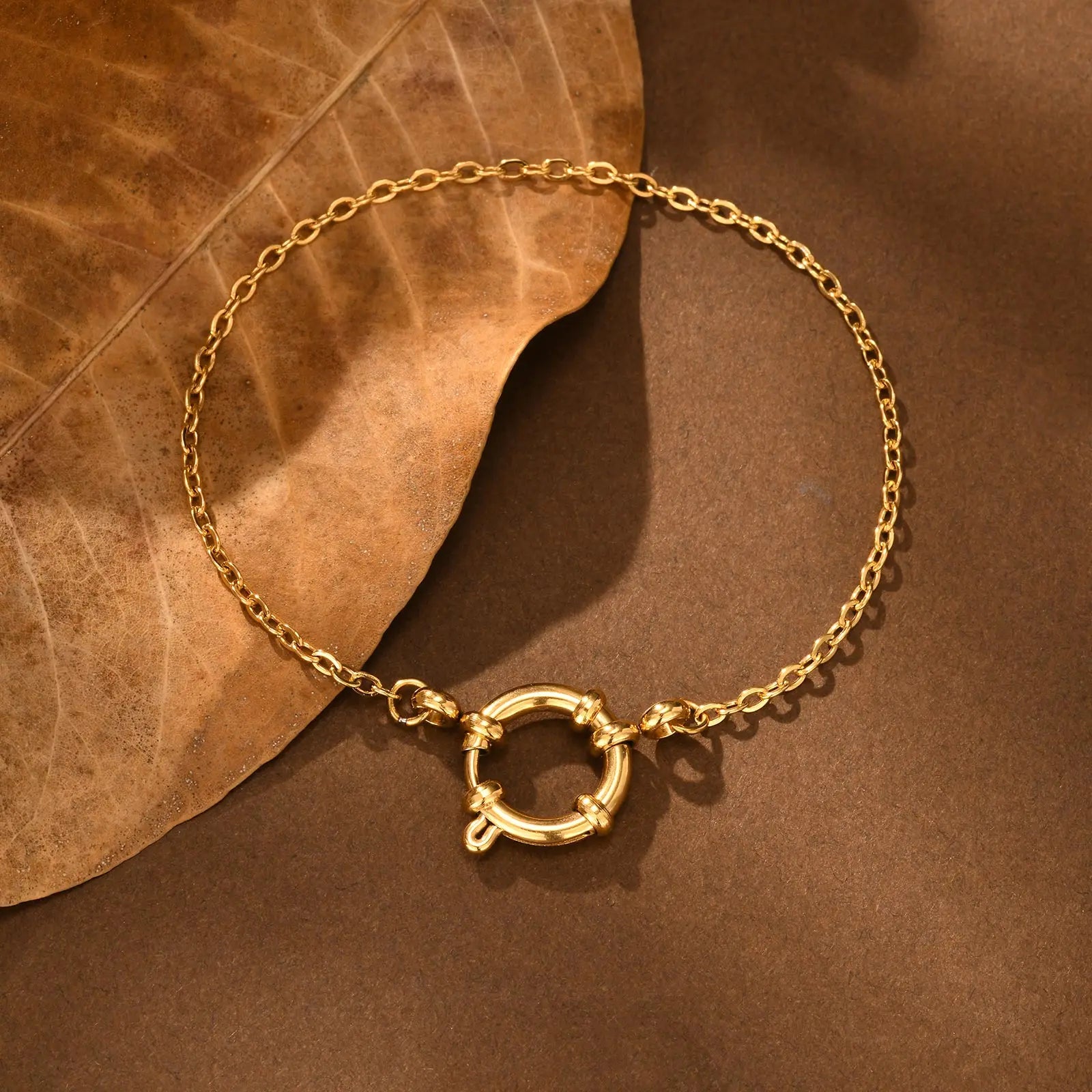 Bracelets à boucle à bulles en acier inoxydable