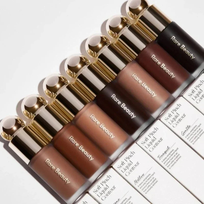 Rare beauté 3D Contour du visage liquide bronzant ombre lisse point culminant miroir durable naturel nez ombre imperméable éclaircir maquillage