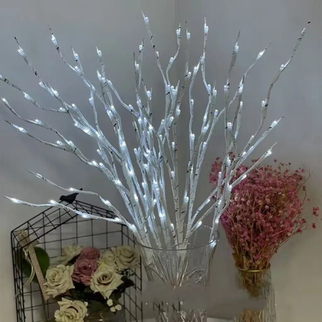 1 guirlande lumineuse LED en forme de branche