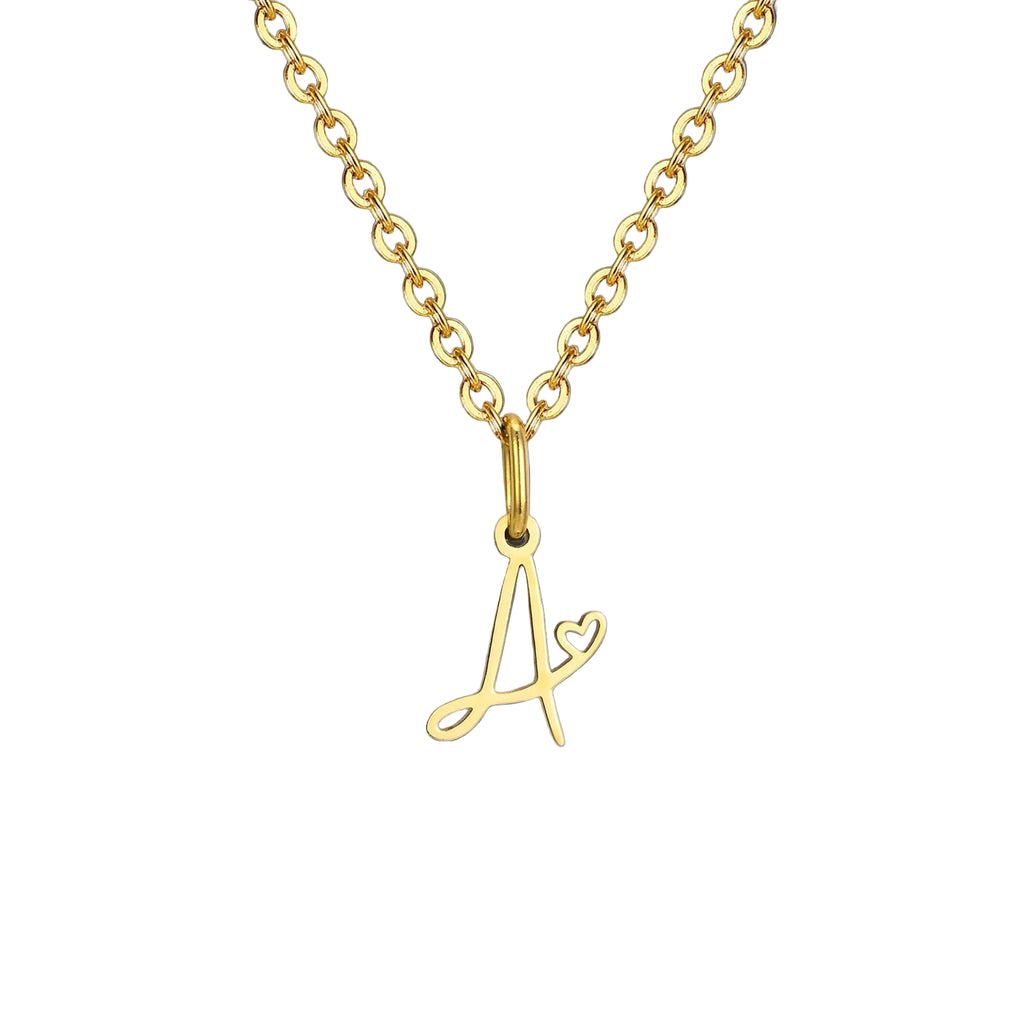 Colliers à breloques en lettres