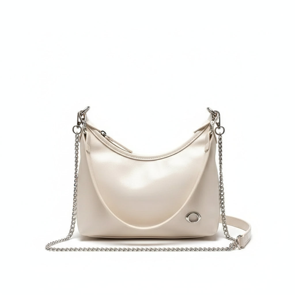 Sac à bandoulière en cuir verni