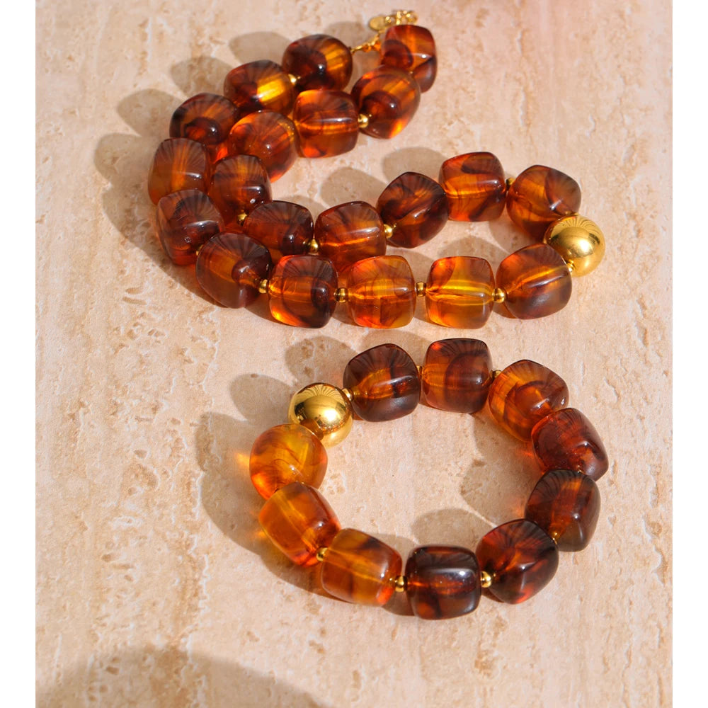 Collier Bracelet en acier inoxydable