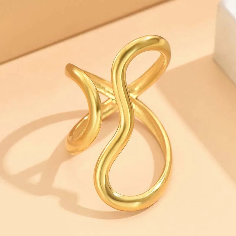 Anneaux ouverts en acier inoxydable