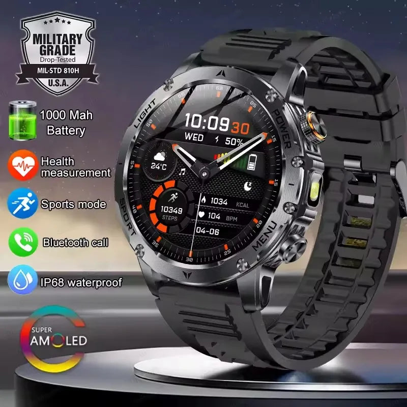 Montre intelligente IP68 étanche GPS Bluetooth
