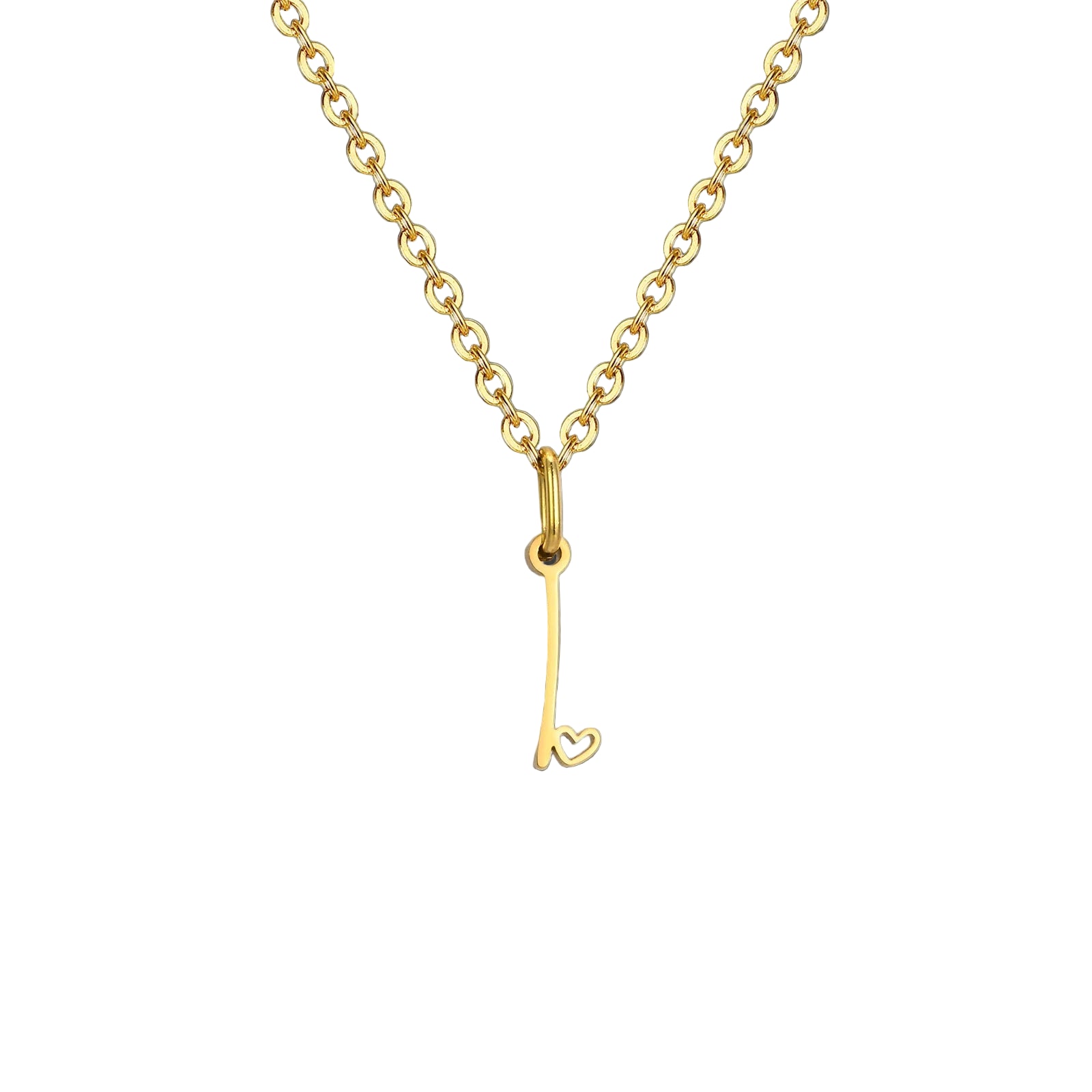 Colliers à breloques en lettres