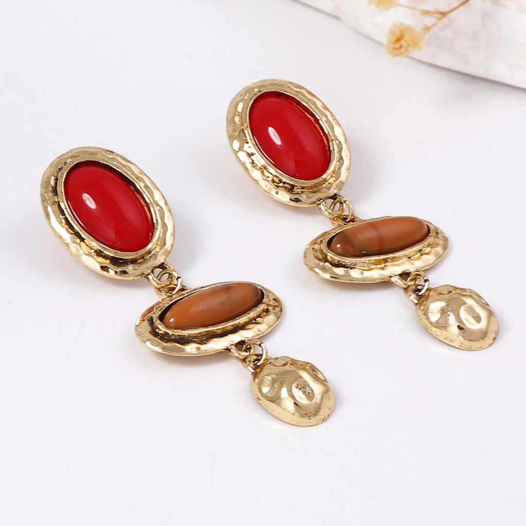 Boucles d'oreilles géométrique