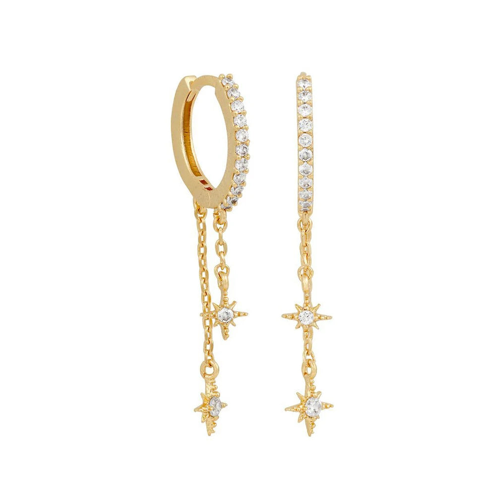 Boucles d'oreilles en acier inoxydable