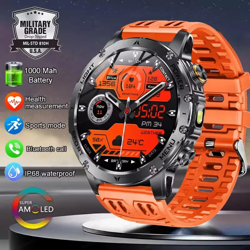 Montre intelligente IP68 étanche GPS Bluetooth