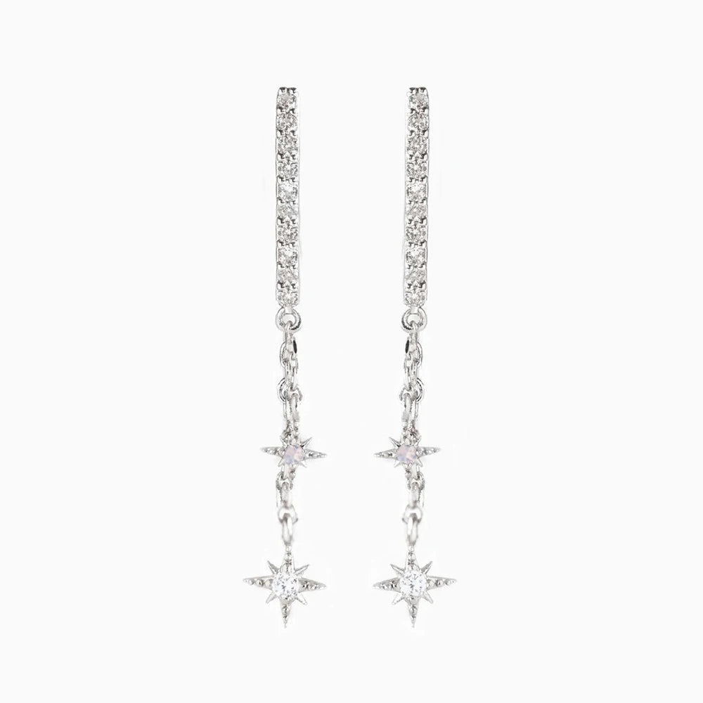 Boucles d'oreilles en acier inoxydable