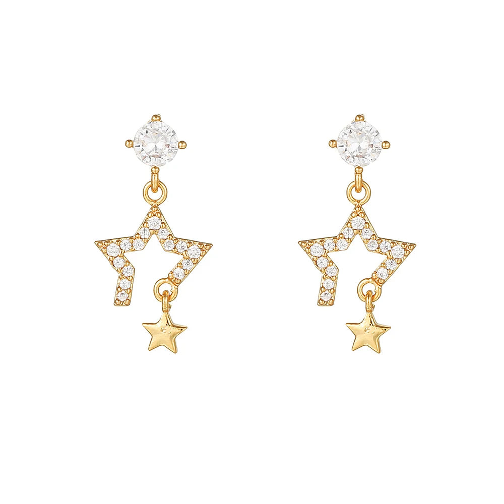 Boucles d'oreilles en acier inoxydable