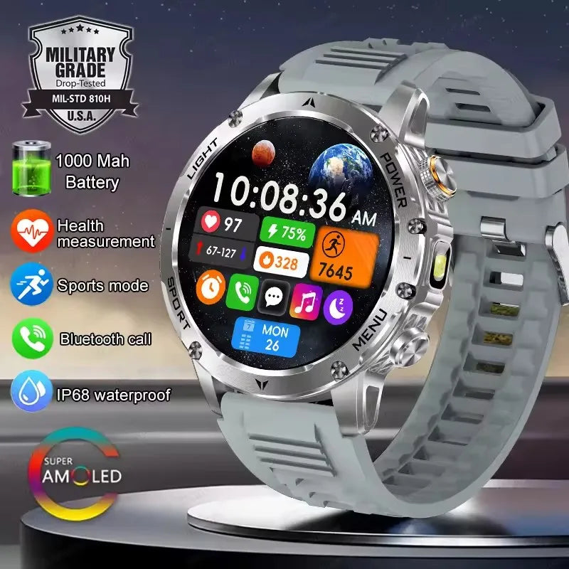Montre intelligente IP68 étanche GPS Bluetooth
