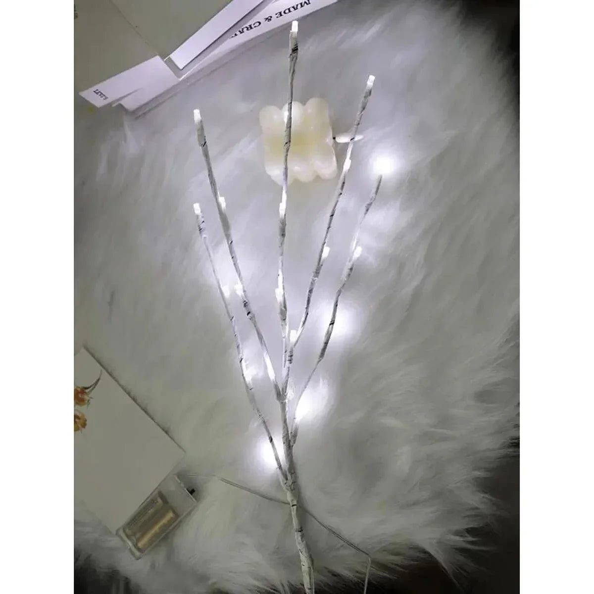 1 guirlande lumineuse LED en forme de branche