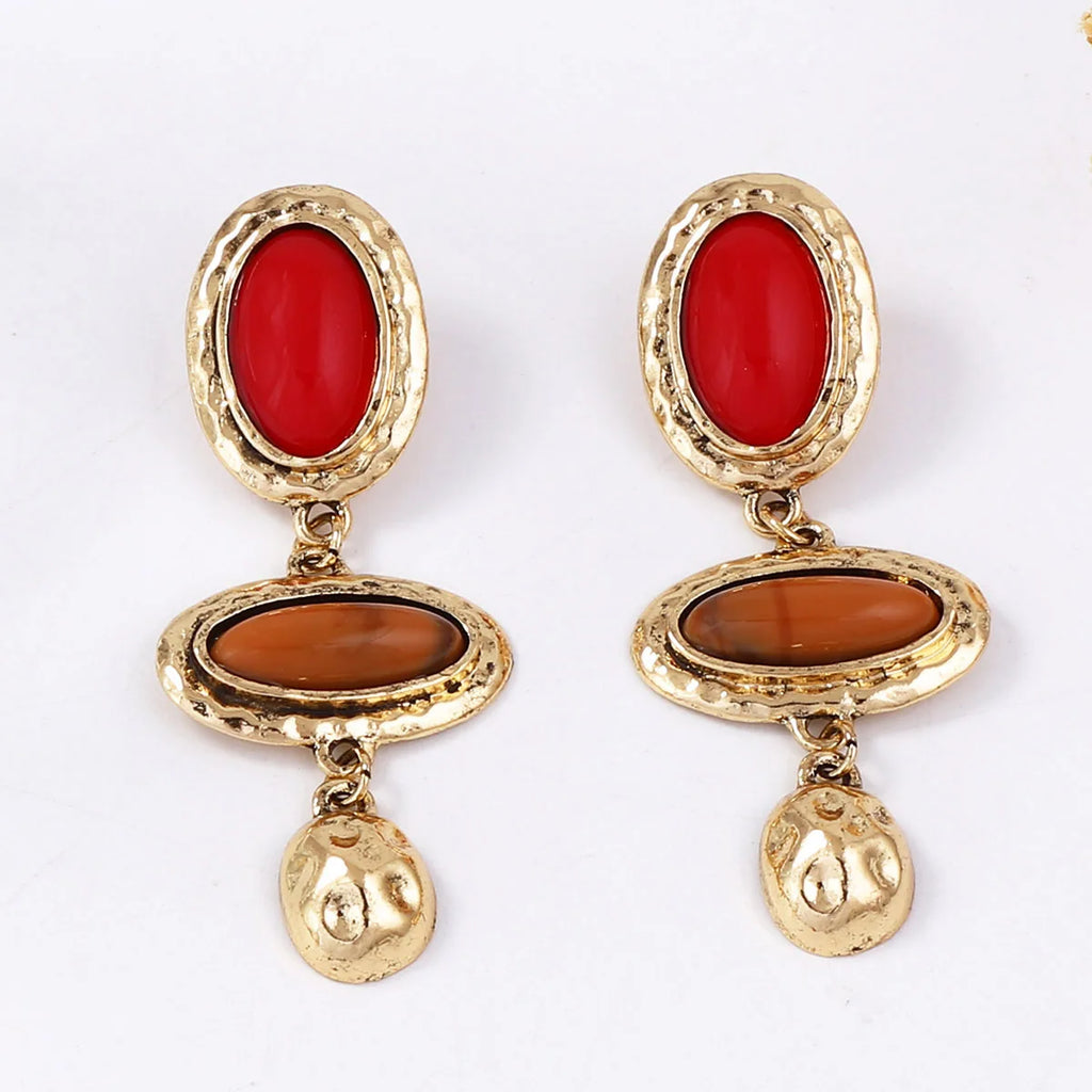 Boucles d'oreilles géométrique