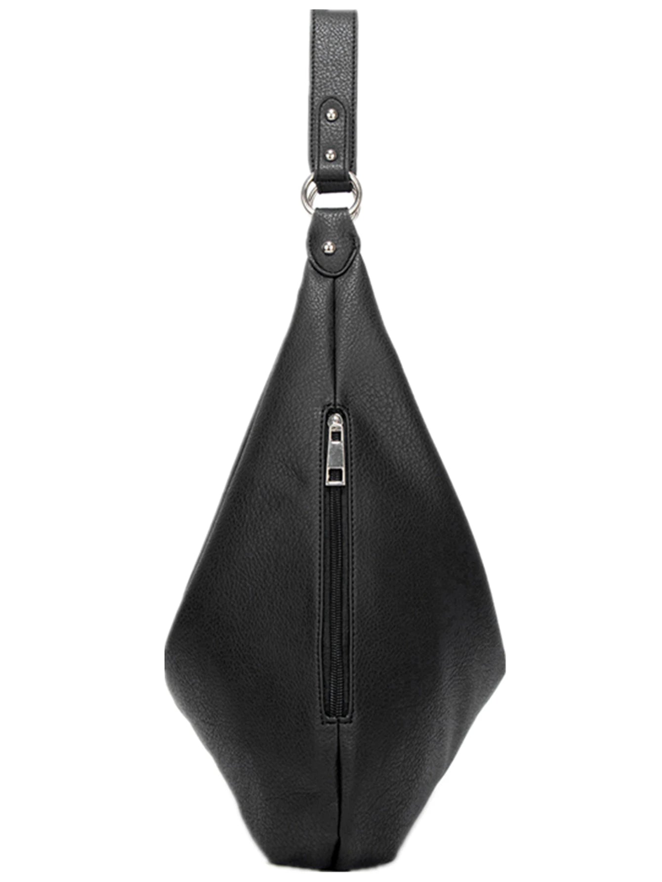 Sac fourre-tout Vintage pour femmes, fourre-tout à bandoulière de grande capacité, sac sous les bras en cuir souple pour les déplacements tout