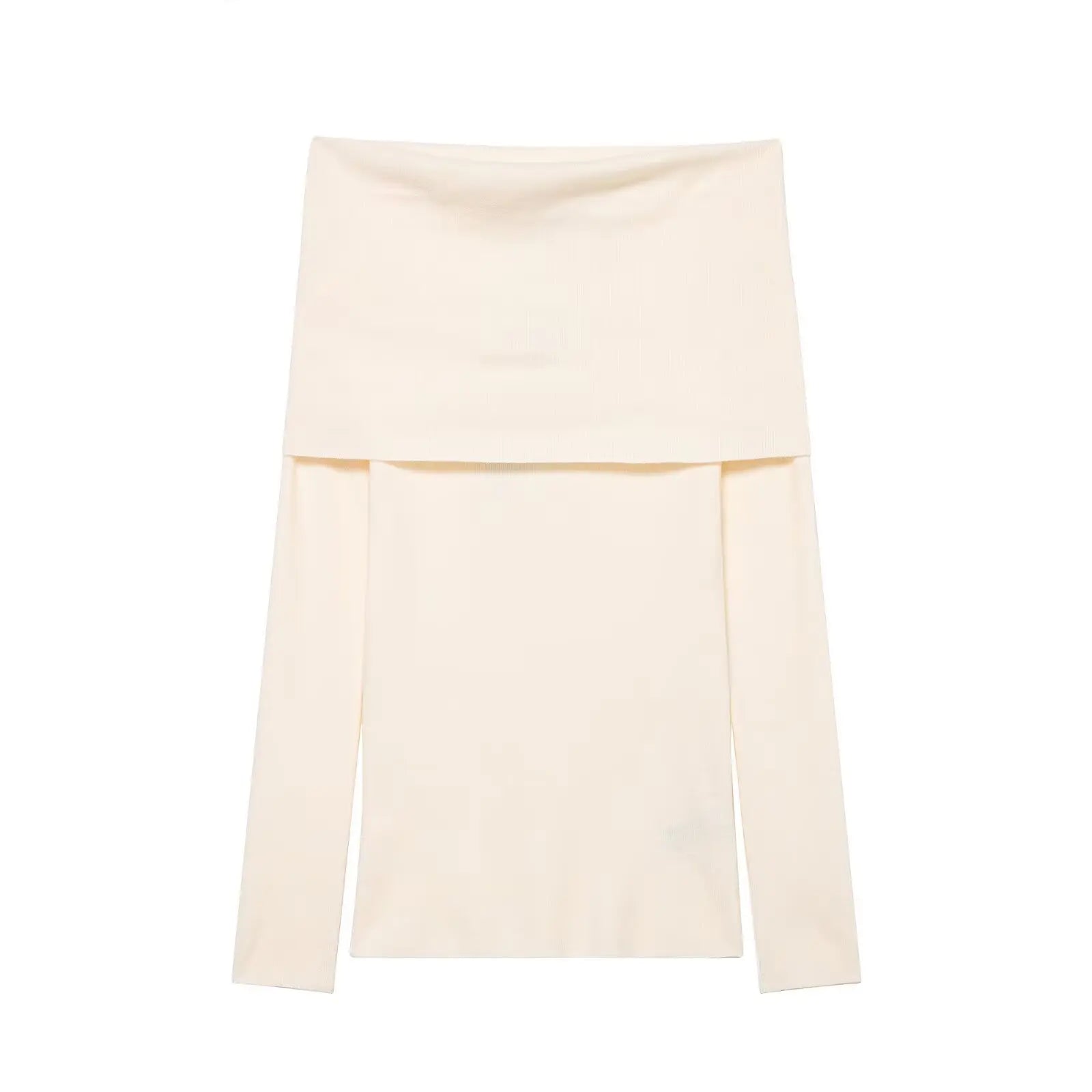 Pull à manches longues épaules dénudées