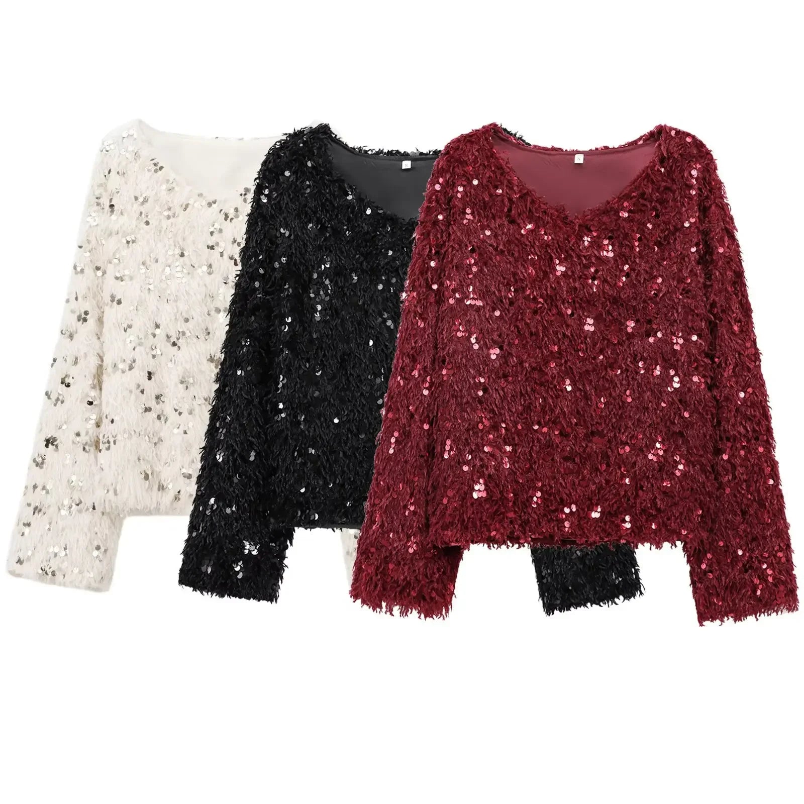 Pull à sequins