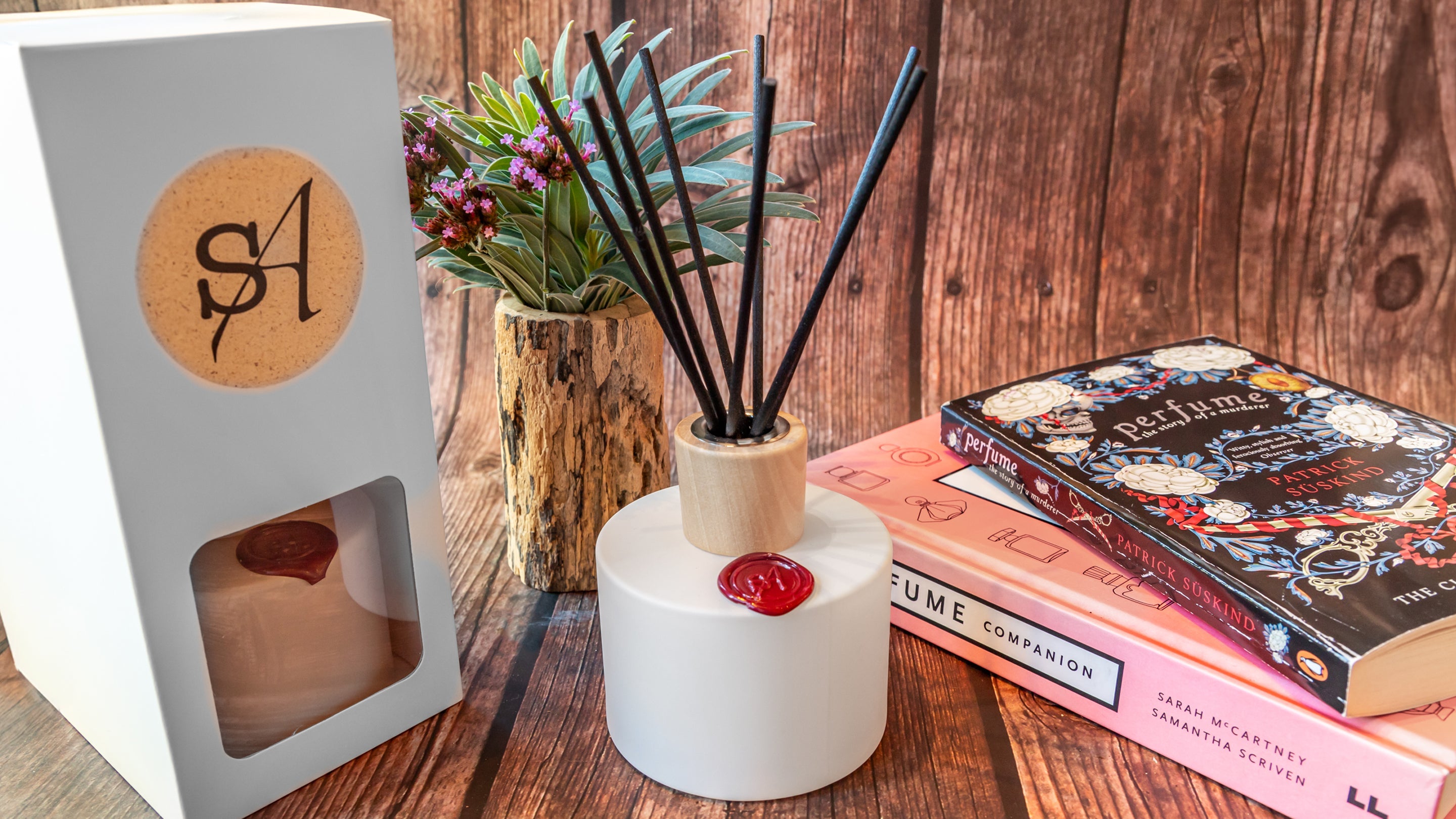 Diffuseur à bâtonnets en verre Black Orchidée - 200 ml