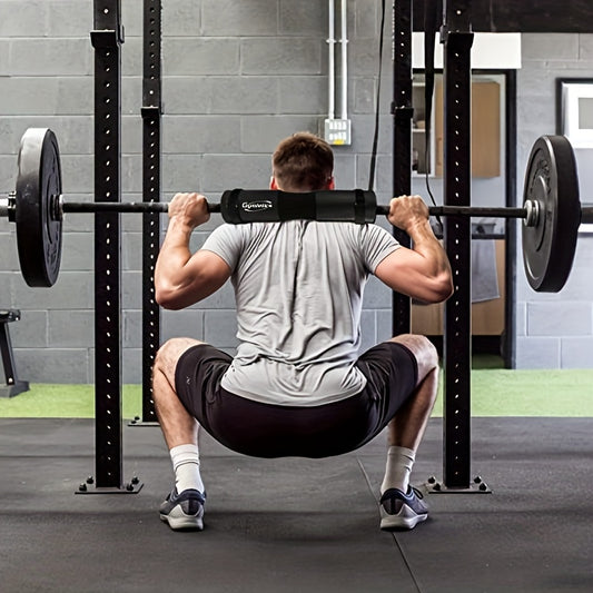 Ensemble standard 7 pièces, coussin de squat pour haltères, coussin de poussée des hanches pour haltères, avec 2 sangles de cheville, 1 ceinture, 2 sangles de fixation, 1 sac à main.