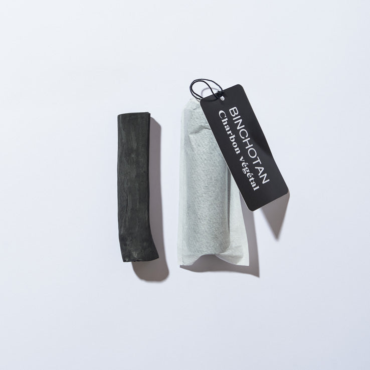 Carafe filtrante en verre  + 1 charbon Binchotan BIO