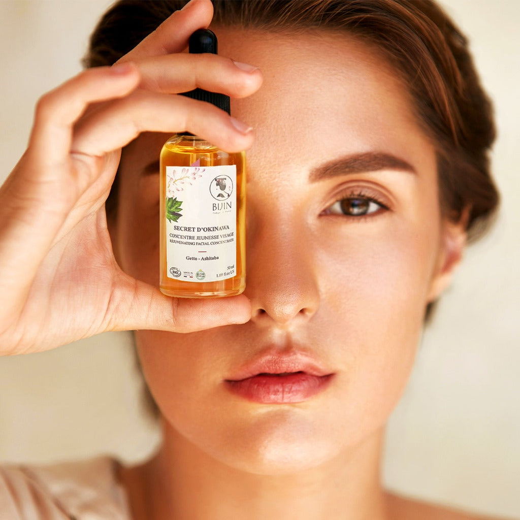 Concentré jeunesse, huile visage anti-âge bio -Getto et Ashitaba-